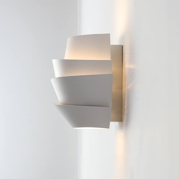 Lumio - Scandinavische - Japandi Wandlamp | Modern Asymmetrisch Design met Warm Licht