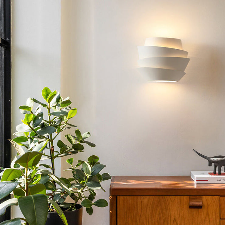Lumio - Scandinavische - Japandi Wandlamp | Modern Asymmetrisch Design met Warm Licht
