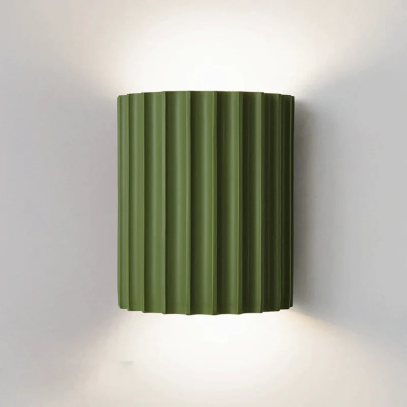 Lumio - Moderne hars wandlamp met LED-technologie voor een verfijnde sfeer