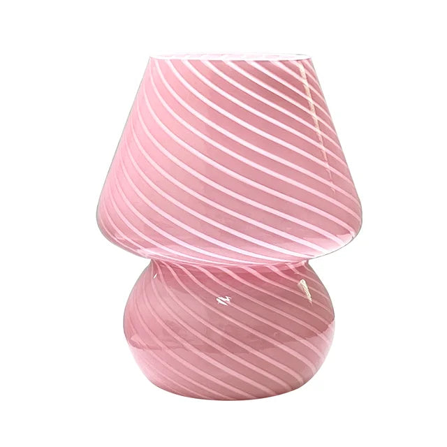 Lumio - Glazen Bureaulamp met Warm LED-Licht en Scandinavisch Design