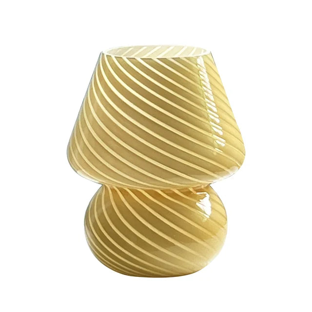 Lumio - Glazen Bureaulamp met Warm LED-Licht en Scandinavisch Design