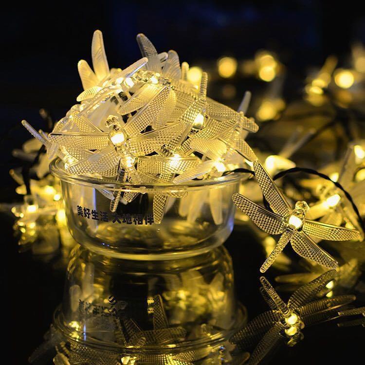 Kleurrijke Solar Slingerlichtjes – 20 tot 200 LED’s, IP44 Waterdicht