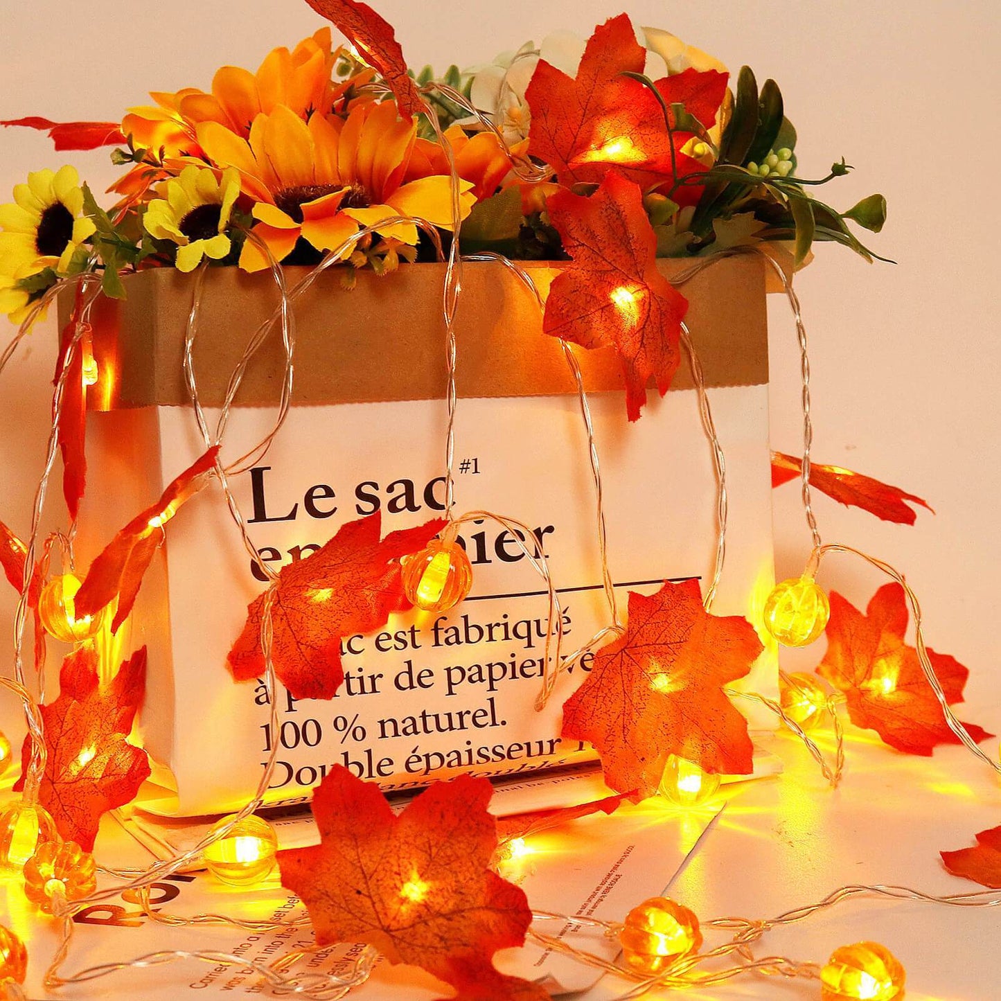 Halloween & Party LED String Light – Geel – 24 V