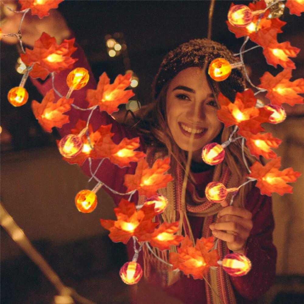 Halloween & Party LED String Light – Geel – 24 V