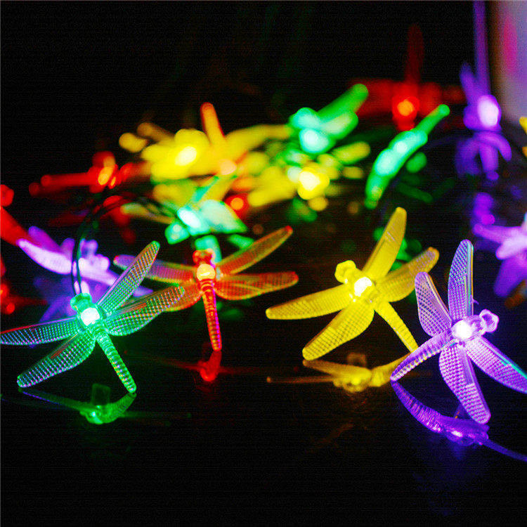 Kleurrijke Solar Slingerlichtjes – 20 tot 200 LED’s, IP44 Waterdicht