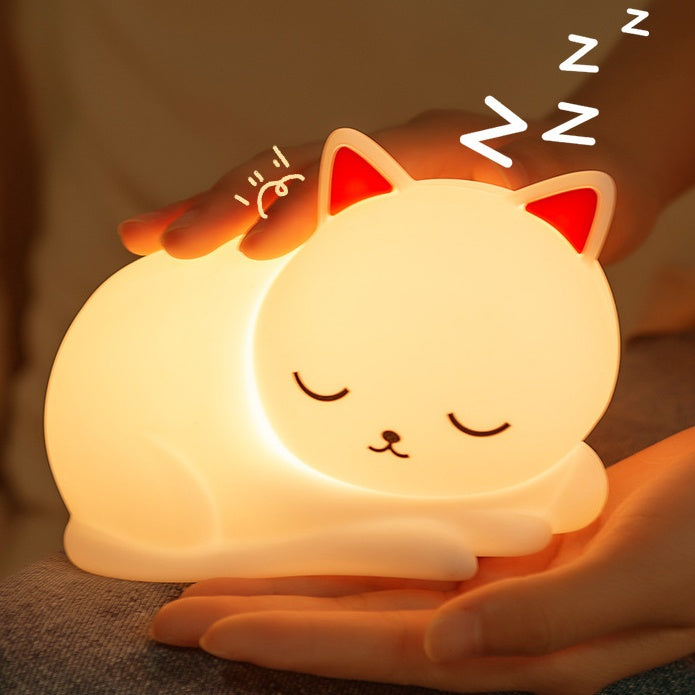 Lumio - Katten Nachtlamp van Siliconen