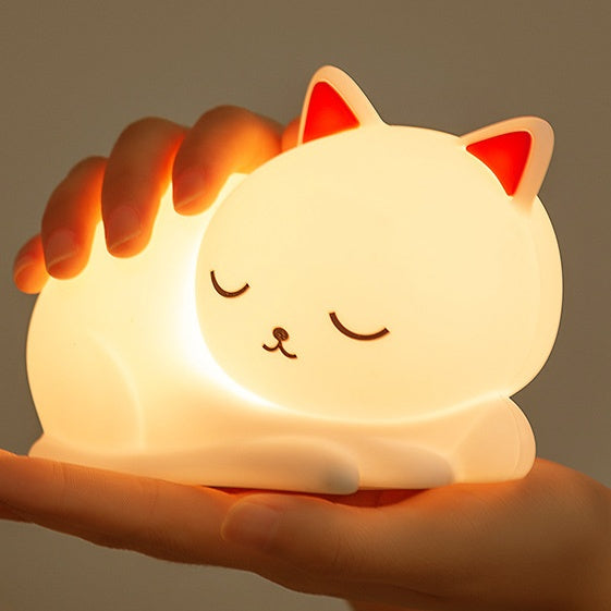 Lumio - Katten Nachtlamp van Siliconen