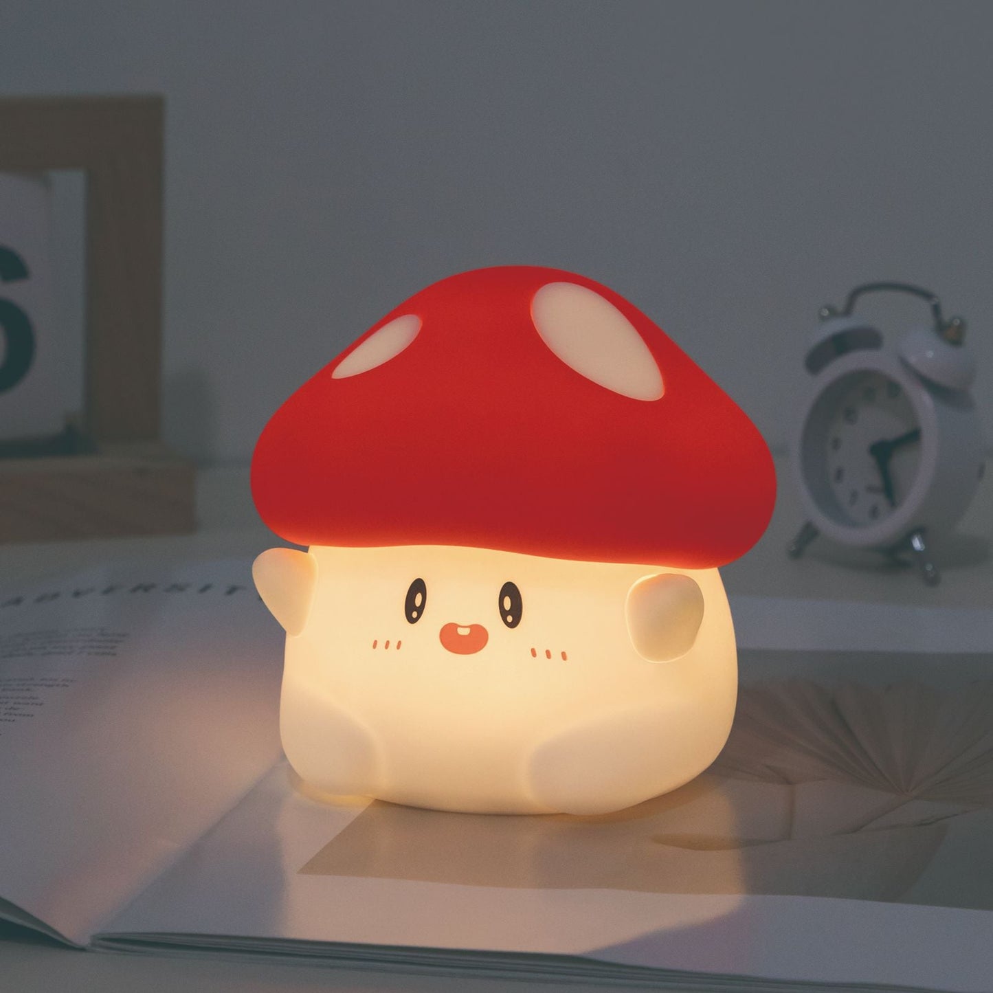Lumio - Paddenstoel Nachtlamp LED Squishy