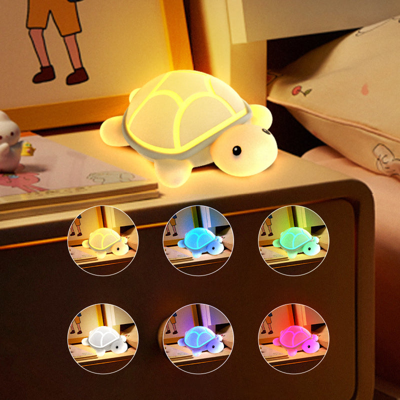 Lumio - Schildpad Nachtlamp met LED en Tap-Functie