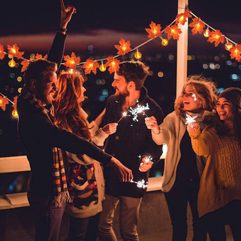 Halloween & Party LED String Light – Geel – 24 V