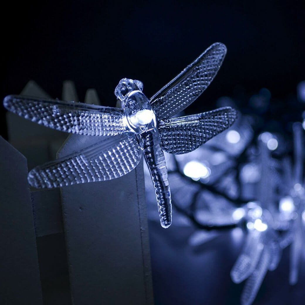 Kleurrijke Solar Slingerlichtjes – 20 tot 200 LED’s, IP44 Waterdicht