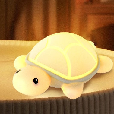 Lumio - Schildpad Nachtlamp met LED en Tap-Functie