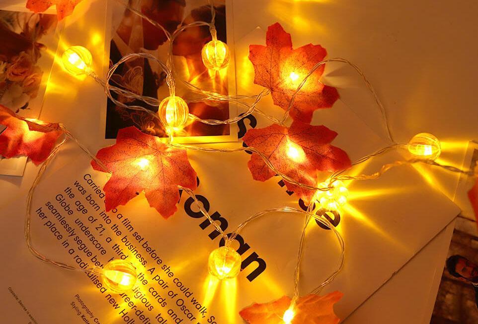 Halloween & Party LED String Light – Geel – 24 V