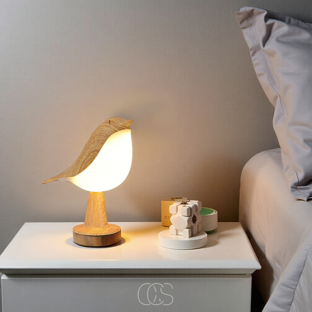 Ella – Houten Vogellamp met Scandinavisch Design