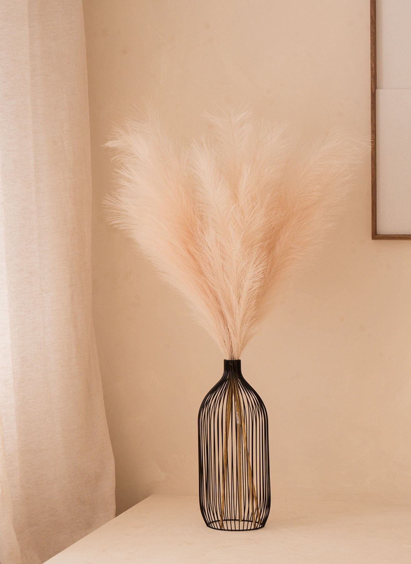 Lumio – Kunst Pluimen (110 cm, 3 Stelen)