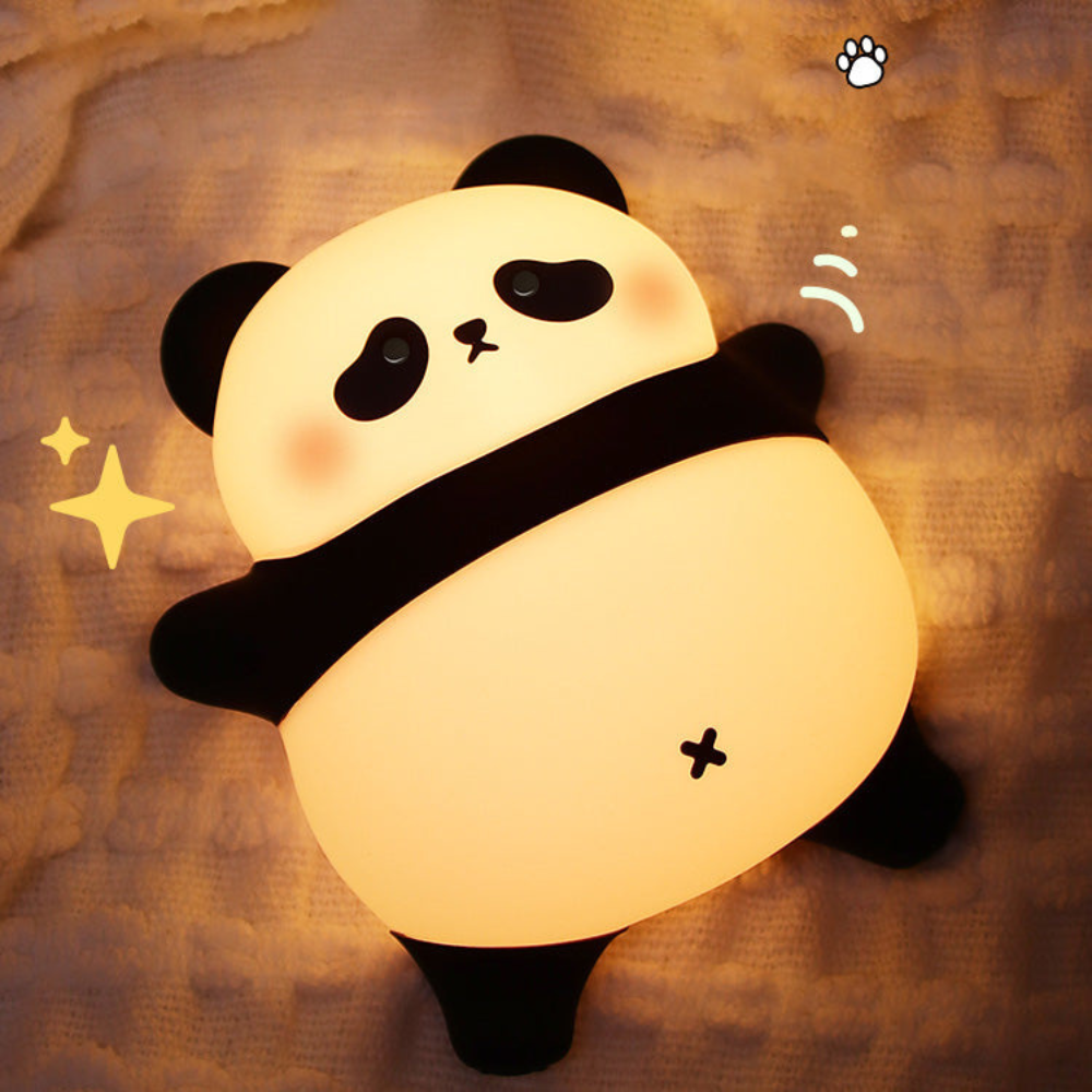 Lumio – Schattige Panda LED Nachtlamp voor Kinderen en Gezellig Interieur