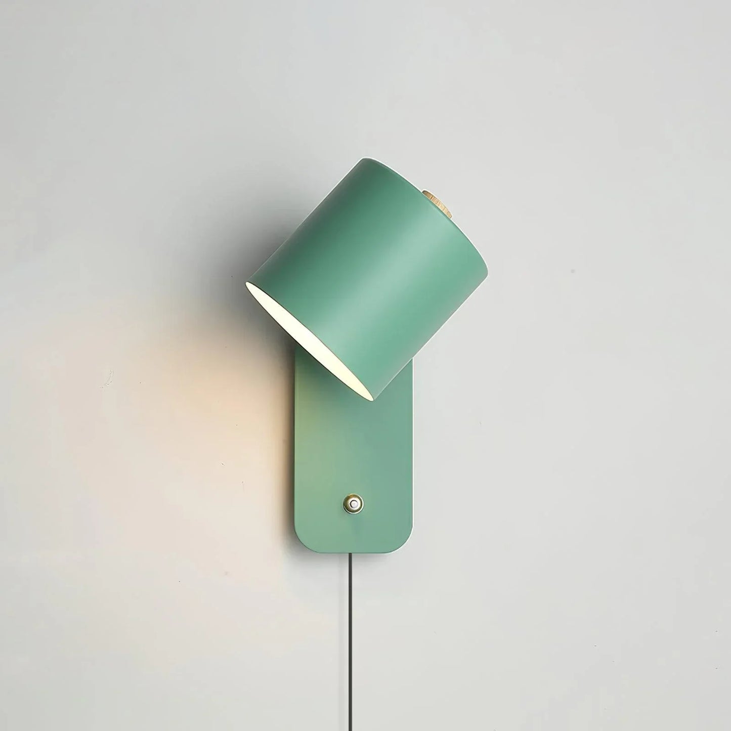 Lumio - Minimalistische Wandlamp met Stekker voor Flexibele Verlichting