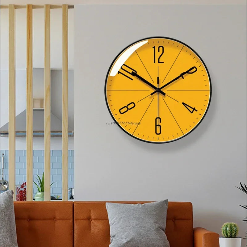 Klassieke Elegante Moderne Wandklok met Scandinavisch Design