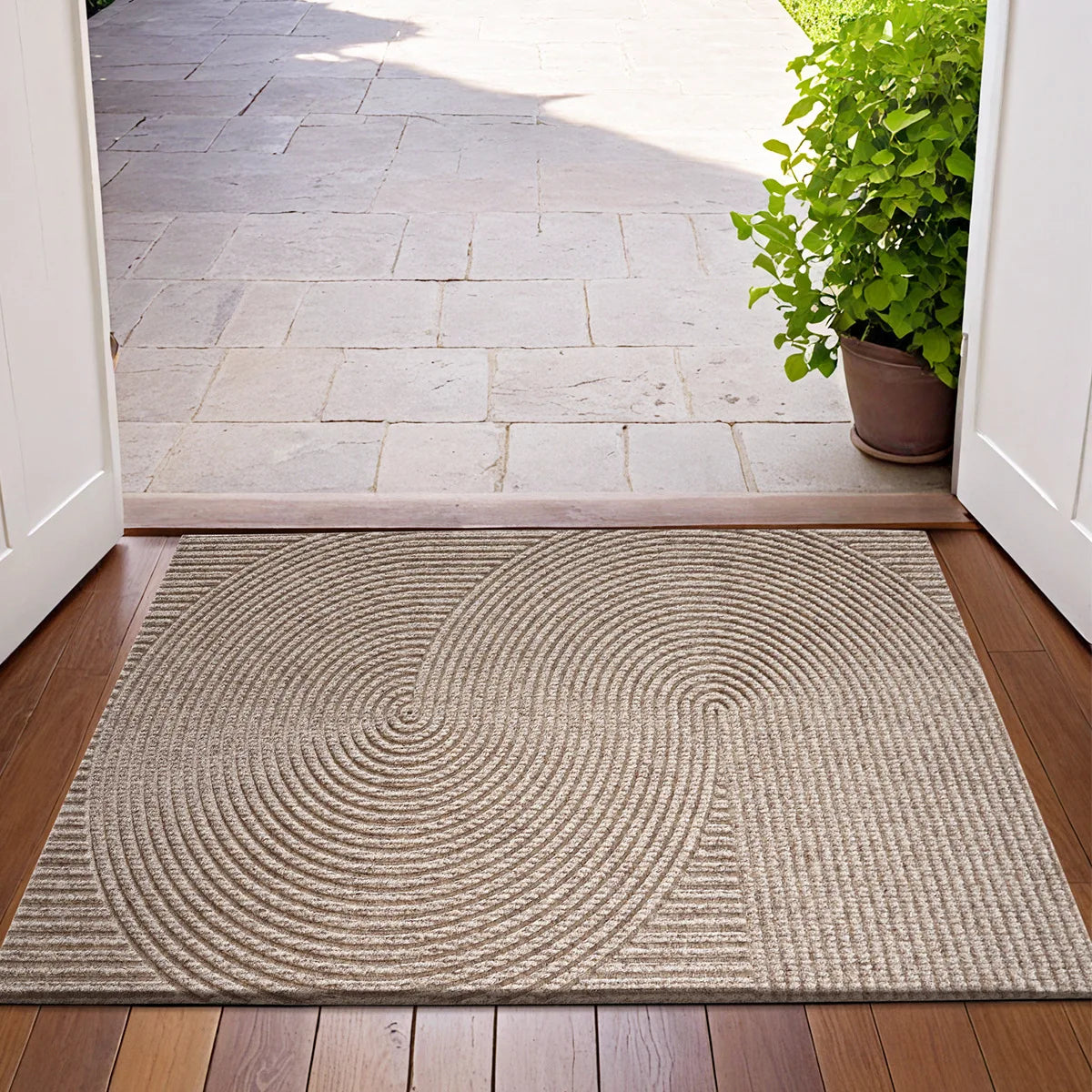 Lumio – Antislip Deurmat Binnen & Buiten met Organisch Design