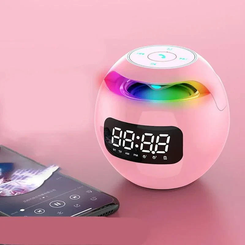 3-in-1 Digitale Wekker met Bluetooth Speaker & Nachtlamp – Compact & Stijlvol