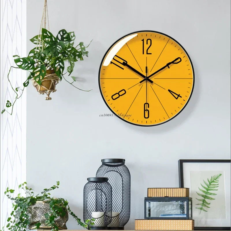 Klassieke Elegante Moderne Wandklok met Scandinavisch Design