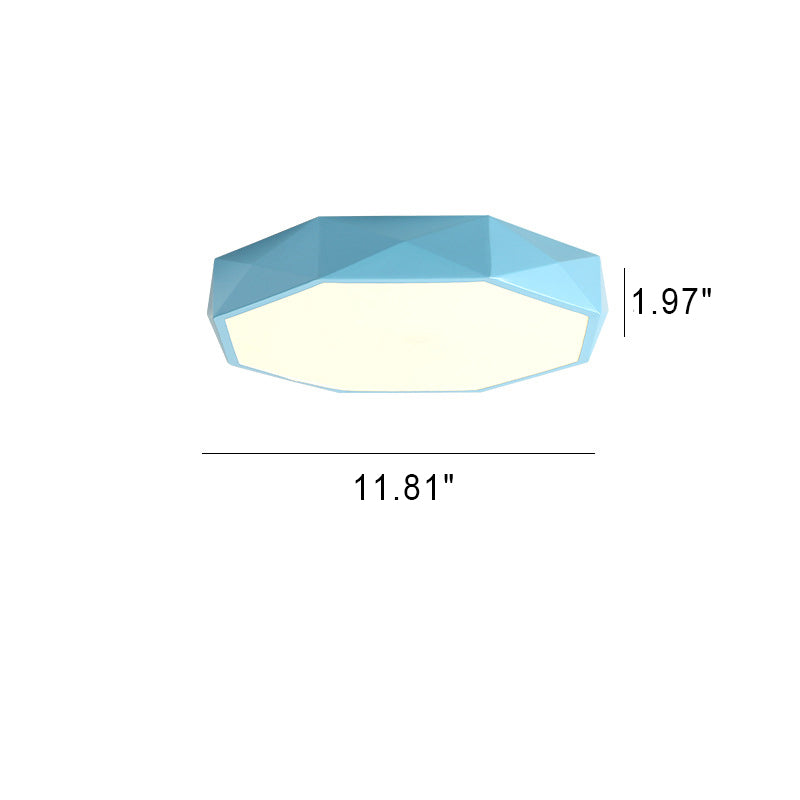 Moderne LED Plafondlamp in Abstract Design – Meerdere Kleuren en Maten