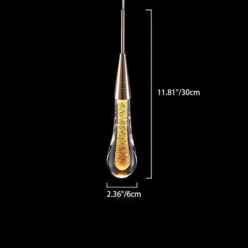 Scandinavische Gouden LED Hanglamp – Kort of Lang – 3W