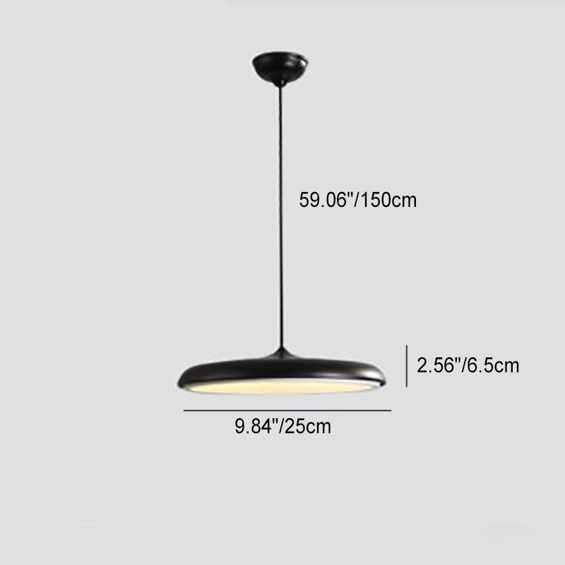 Moderne Kleurrijke LED Hanglamp – Twee Maten, Geïntegreerde LED