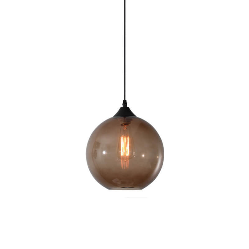 Moderne Glazen Hanglamp – Meerdere Kleuren met E26 Fitting
