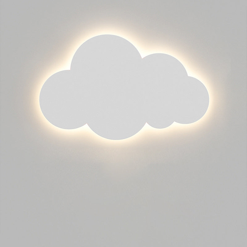 Creatieve Wandlamp met Wolkdesign – Wit/Roze/Blauw – LED 12W/15W