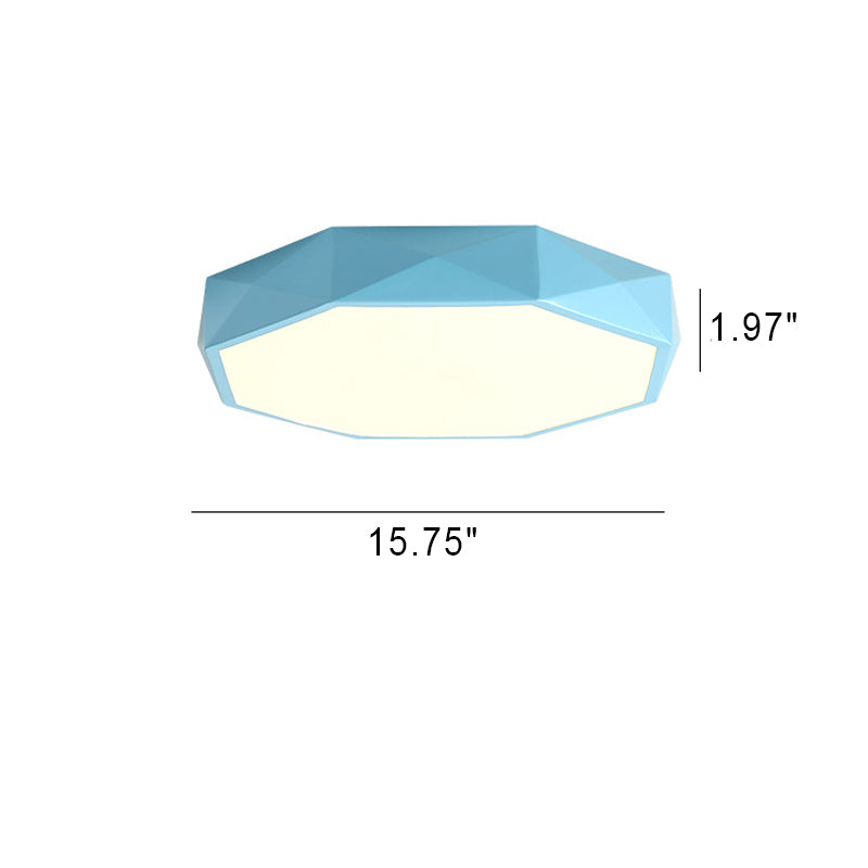 Moderne LED Plafondlamp in Abstract Design – Meerdere Kleuren en Maten