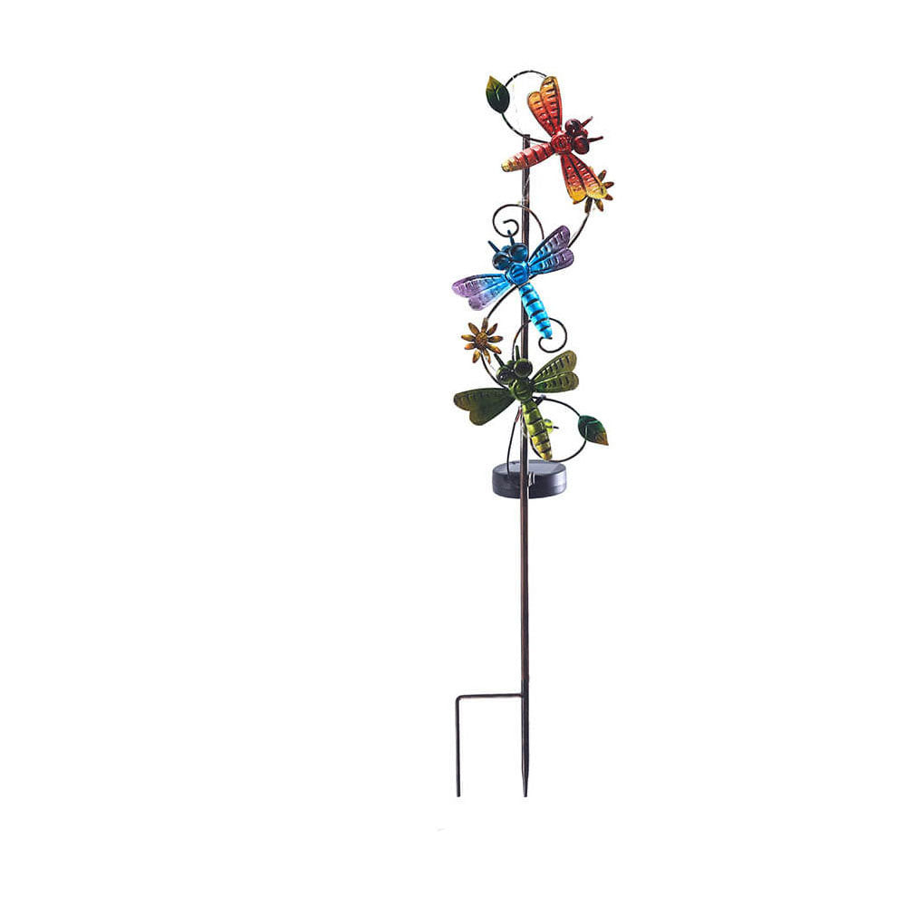 Kleurrijke Solar Buitenlamp – LED Tuinprikker, IP44 Waterdicht