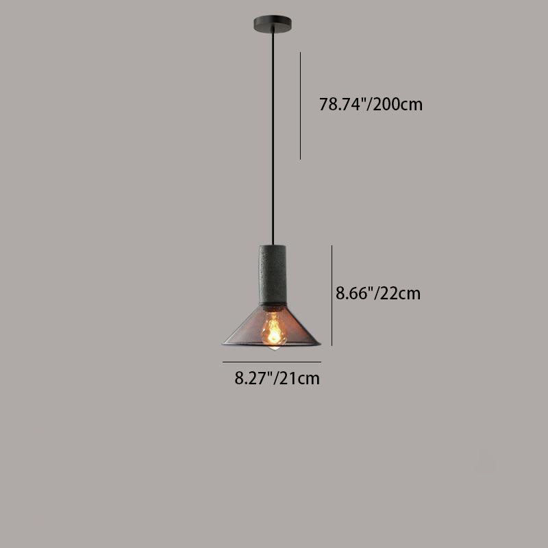Mysa – Smokey Industriële Pendelverlichting met Modern Design