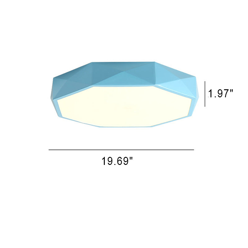 Moderne LED Plafondlamp in Abstract Design – Meerdere Kleuren en Maten
