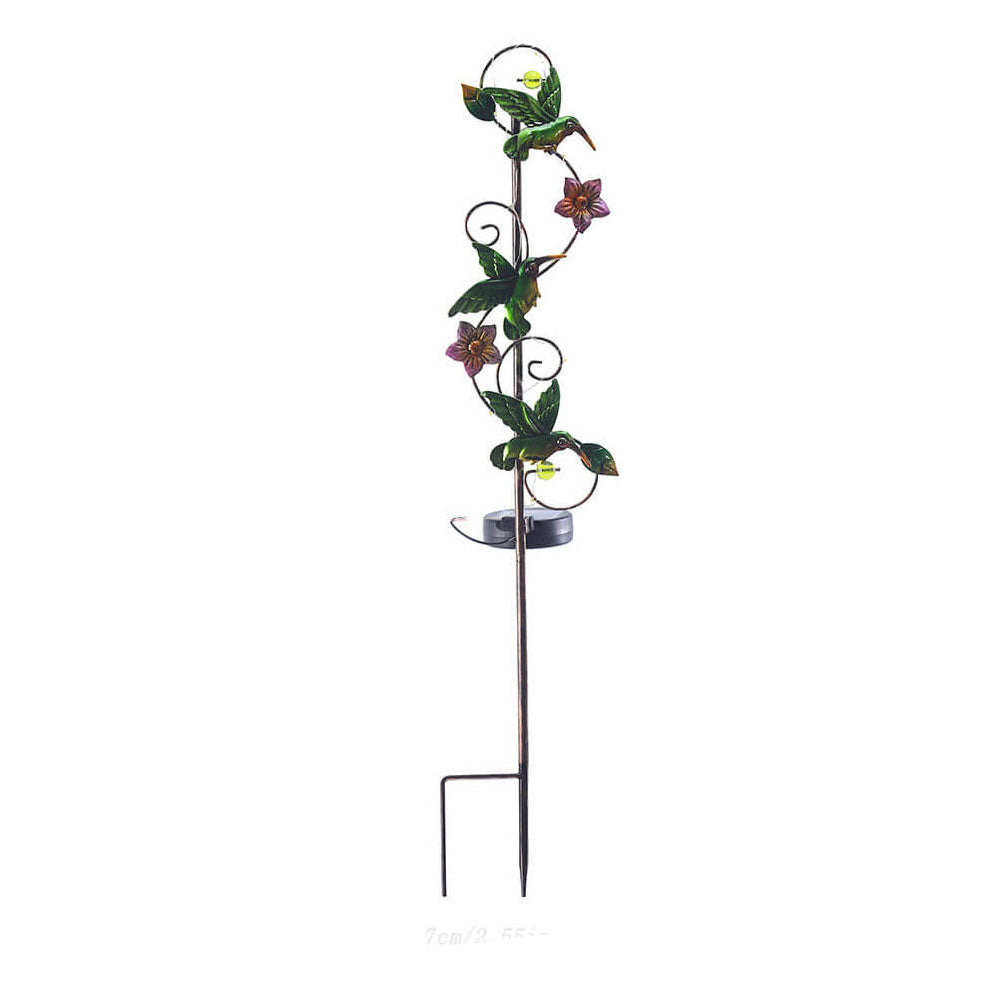 Kleurrijke Solar Buitenlamp – LED Tuinprikker, IP44 Waterdicht