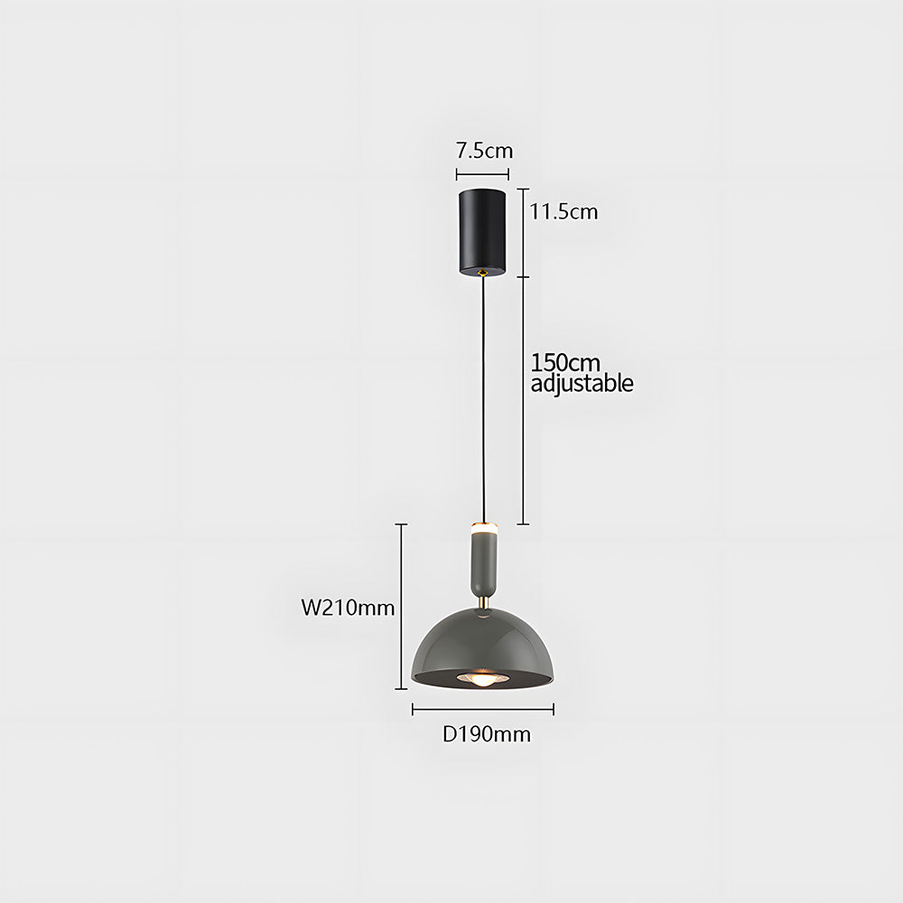 Scandinavische  Moderne LED Hanglamp – Stained Glass Design met Minimalistisch Frame