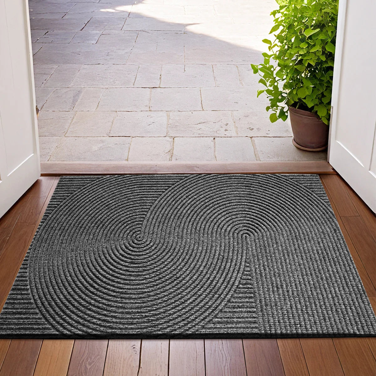 Lumio – Antislip Deurmat Binnen & Buiten met Organisch Design