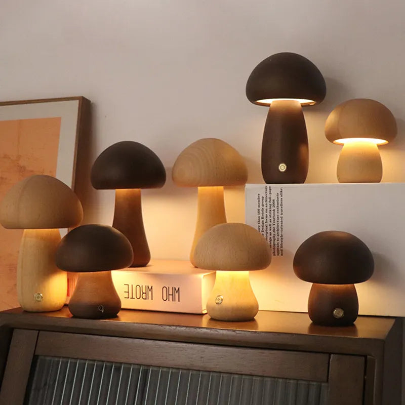 Gioia – Paddenstoel Nachtlamp met Touchbediening