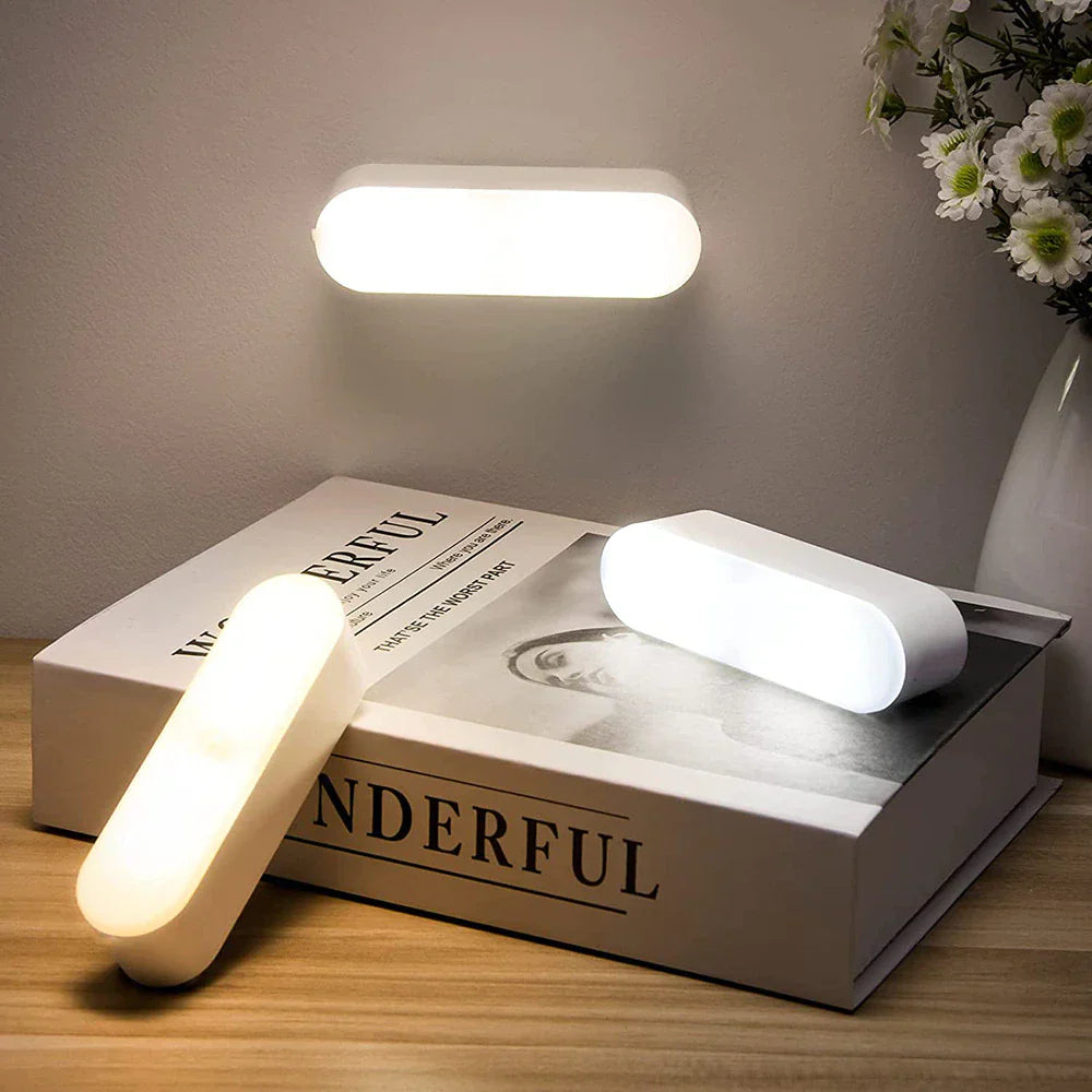 Lumio - USB Oplaadbare Bewegingssensor Wandlamp | Slimme & Draadloze Verlichting
