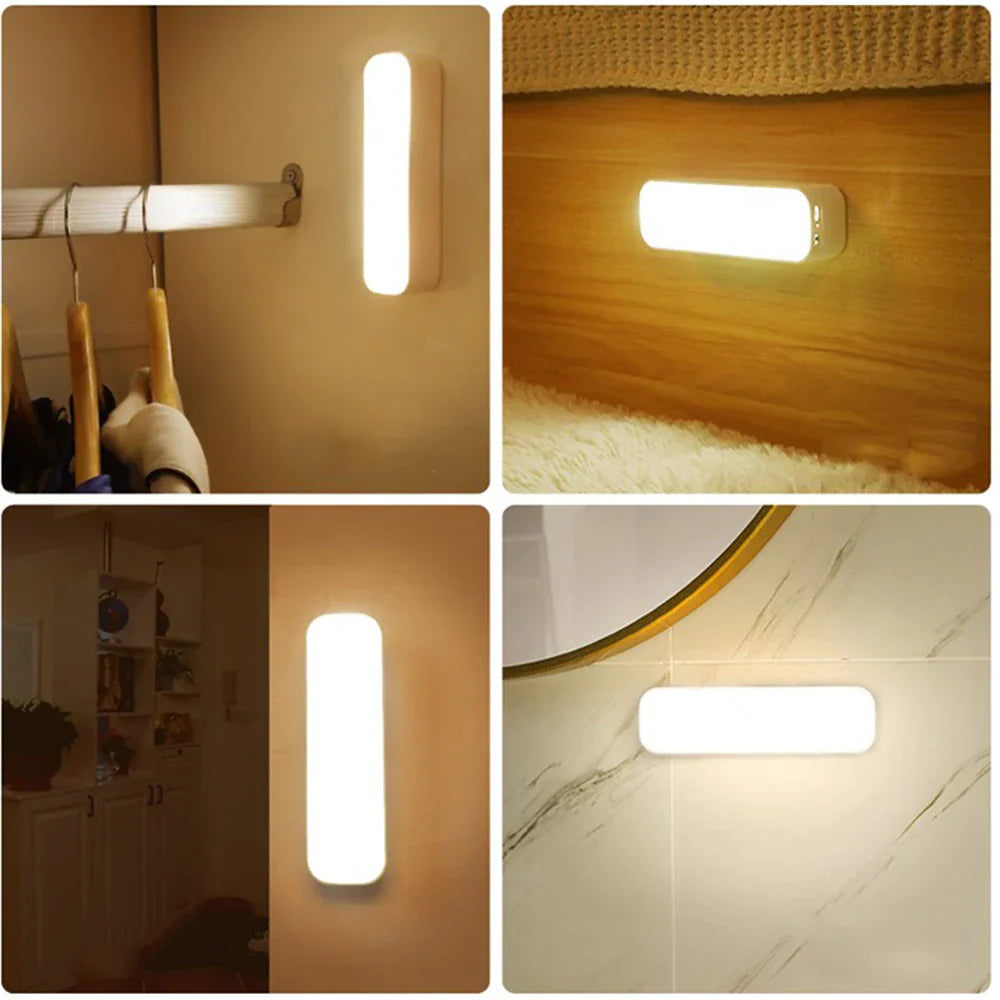Lumio - USB Oplaadbare Bewegingssensor Wandlamp | Slimme & Draadloze Verlichting