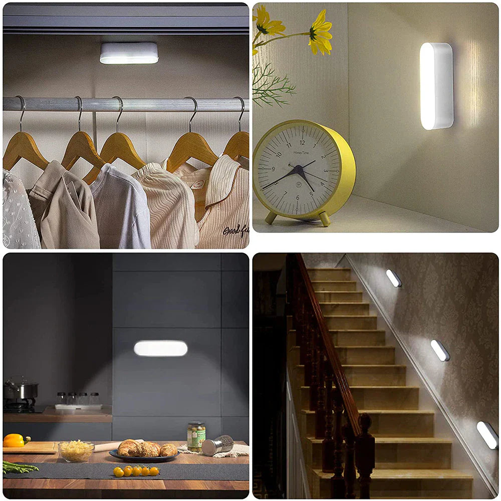Lumio - USB Oplaadbare Bewegingssensor Wandlamp | Slimme & Draadloze Verlichting