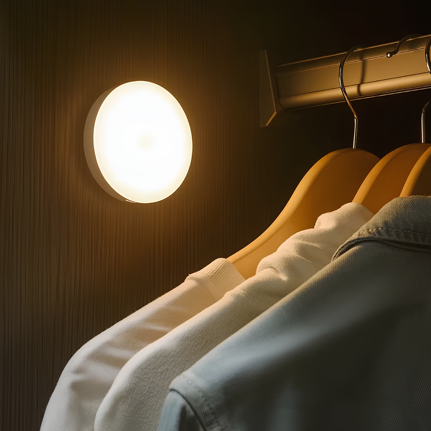 Lumio - Minimalistische Japandi wandlamp met 360° rotatie