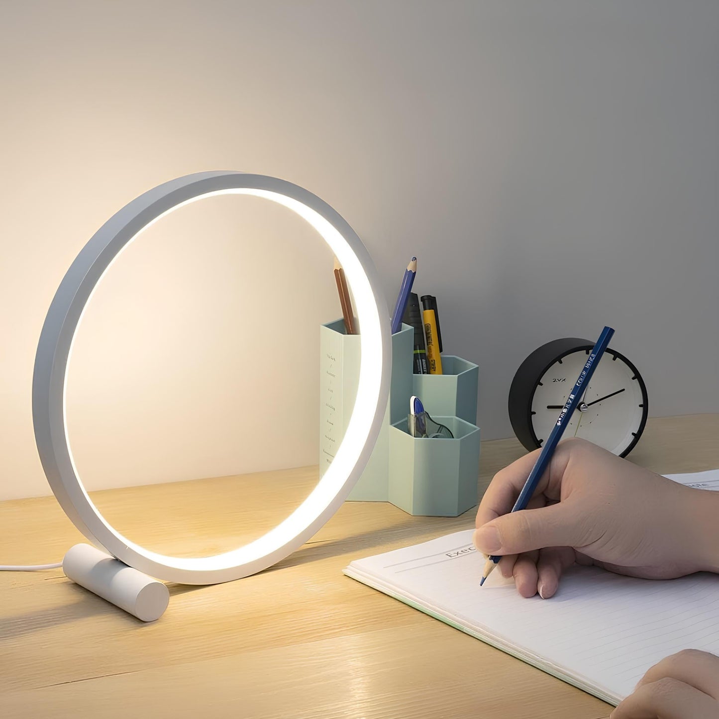 Lumio - Halo Nachtkastlamp met Minimalistisch & Scandinavisch Design
