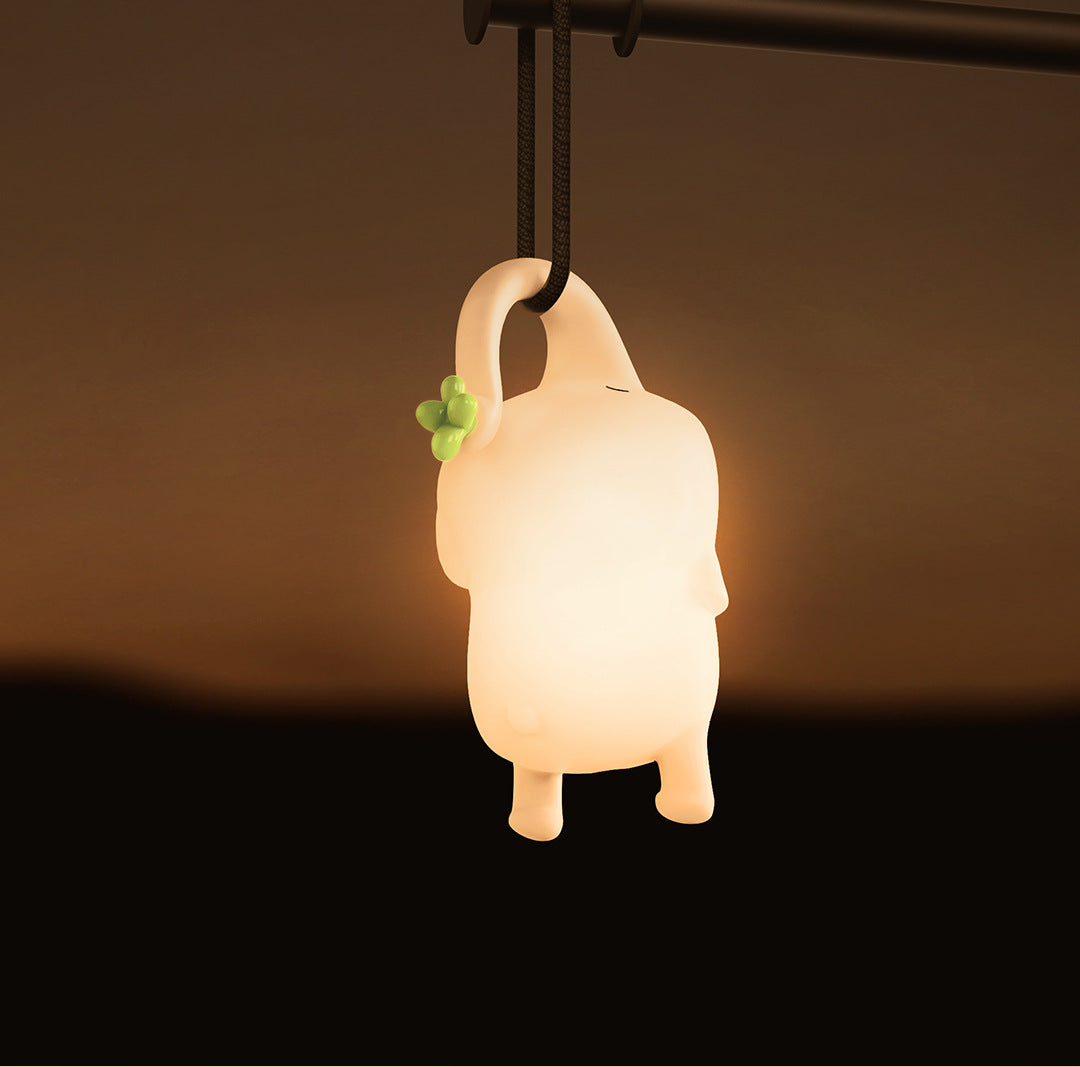 Lumio - Vliegende Olifant Nachtlamp LED Squishy