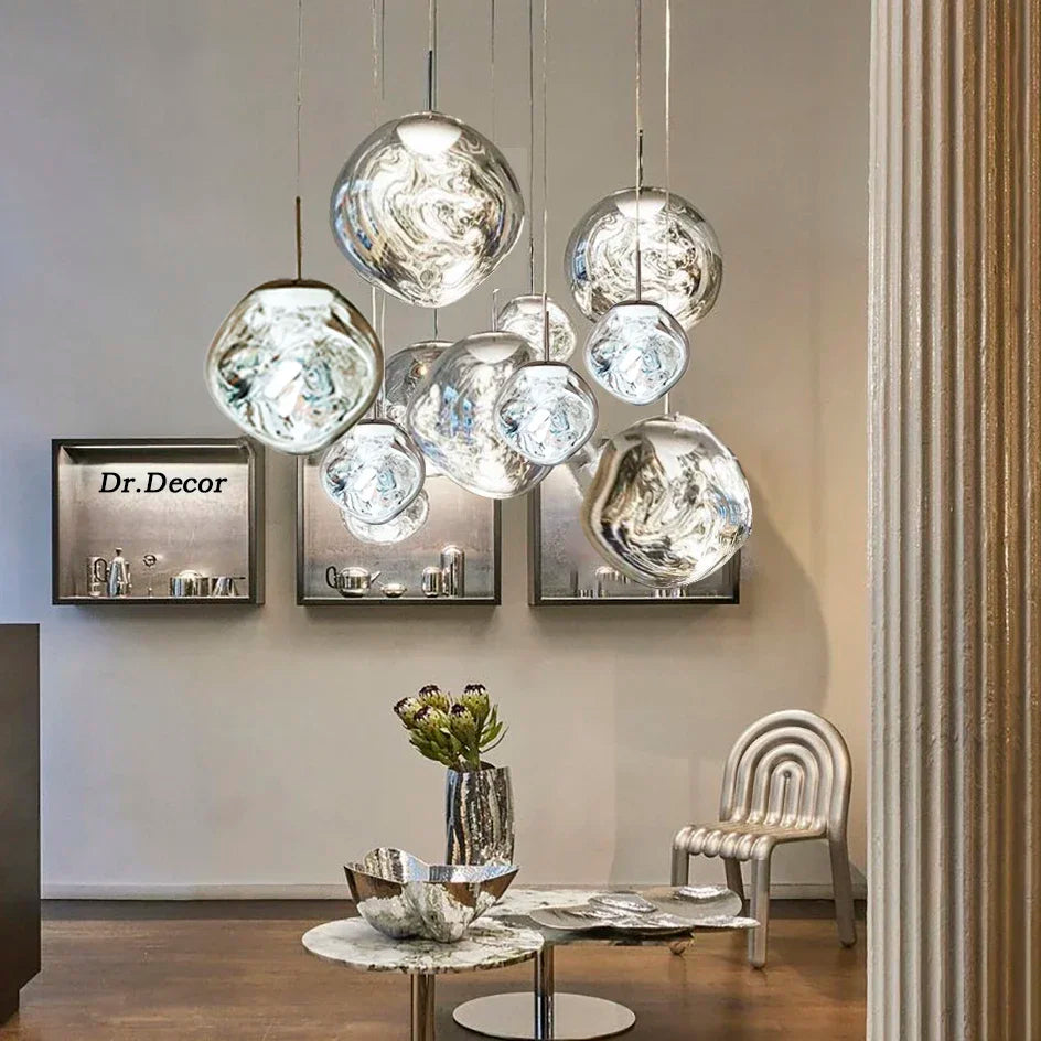 Svëd - Elegante Glazen Hanglamp voor Scandinavisch Interieur