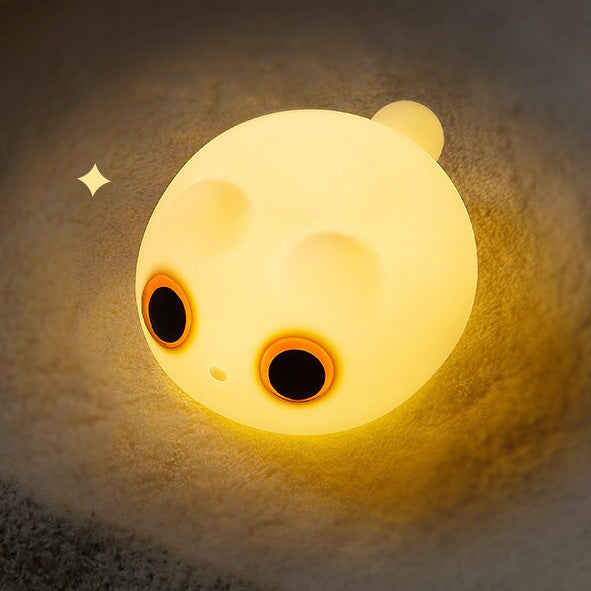 Lumio – Oranje Kat Nachtlampje Kind LED Slaaplamp Babykamer