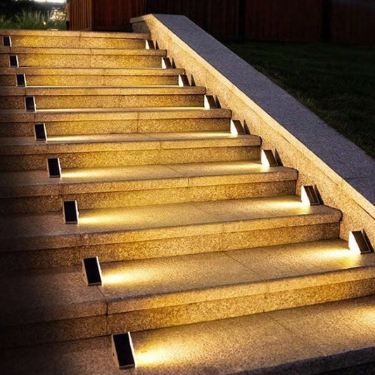 Tora – Zonne-energie Trapverlichting LED Buitenlampen voor Veilige & Sfeervolle Treden