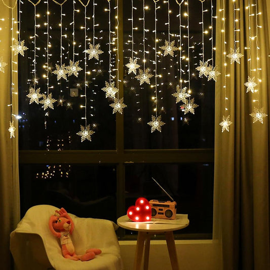 Sneeuwvlok Hangverlichting – Warme Winterse Sfeer