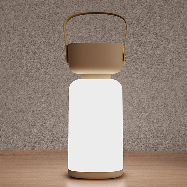 AquaGlow – Waterdichte Draagbare LED Tafellamp in Modern Cilinderontwerp