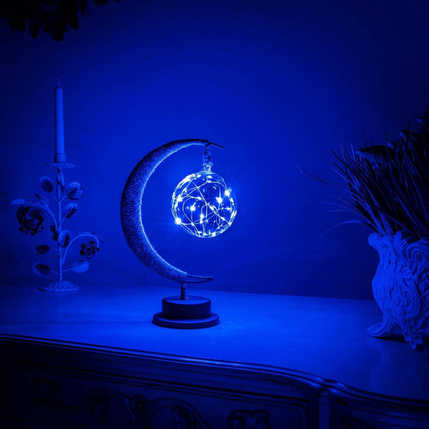 Lunia – Glas LED Tafellamp met Warm Licht